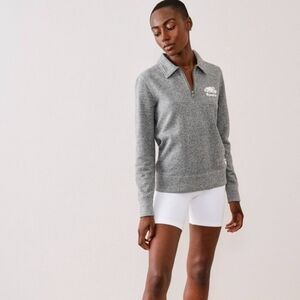 Roots Canada Original 1/4 Zip Pullover Polo Sweater Logo‎